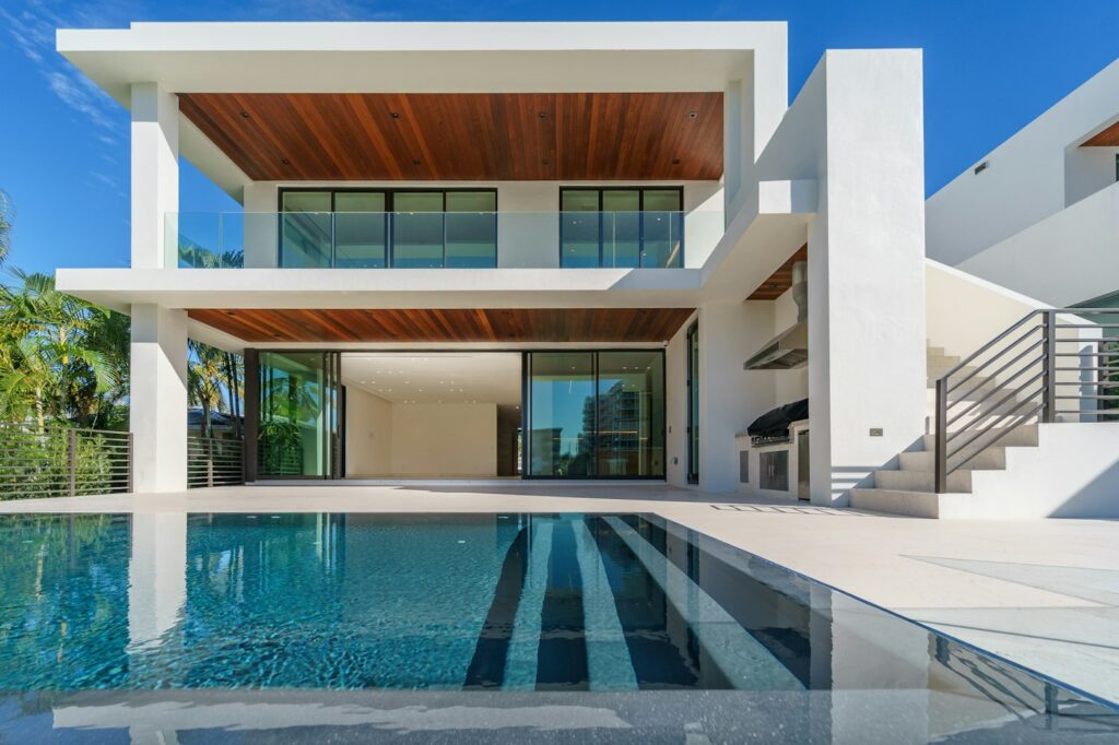 Premium contemporary house exterior — illustrative architecture photograph