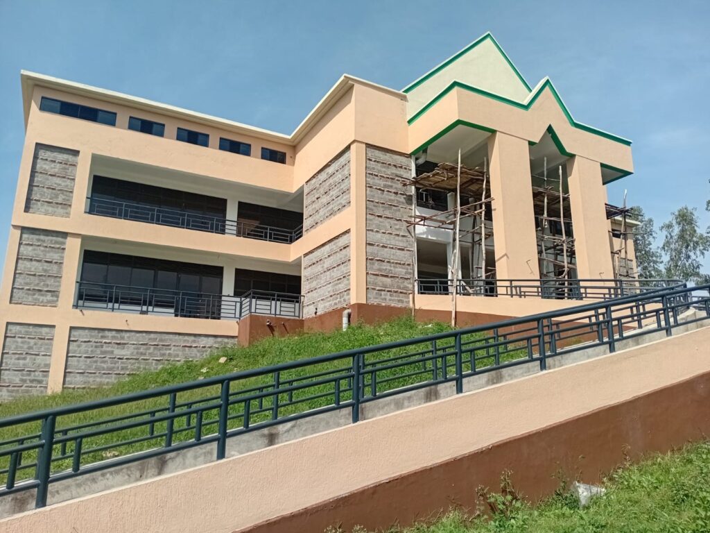 Multi-storey building exterior and construction site in Kenya — Fusion John Construction